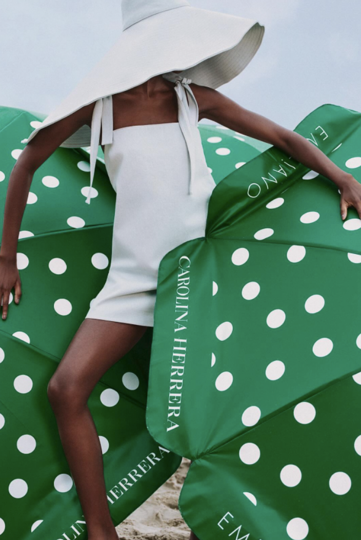 Herrera Cabana: Summer in polka dots for Carolina Herrera