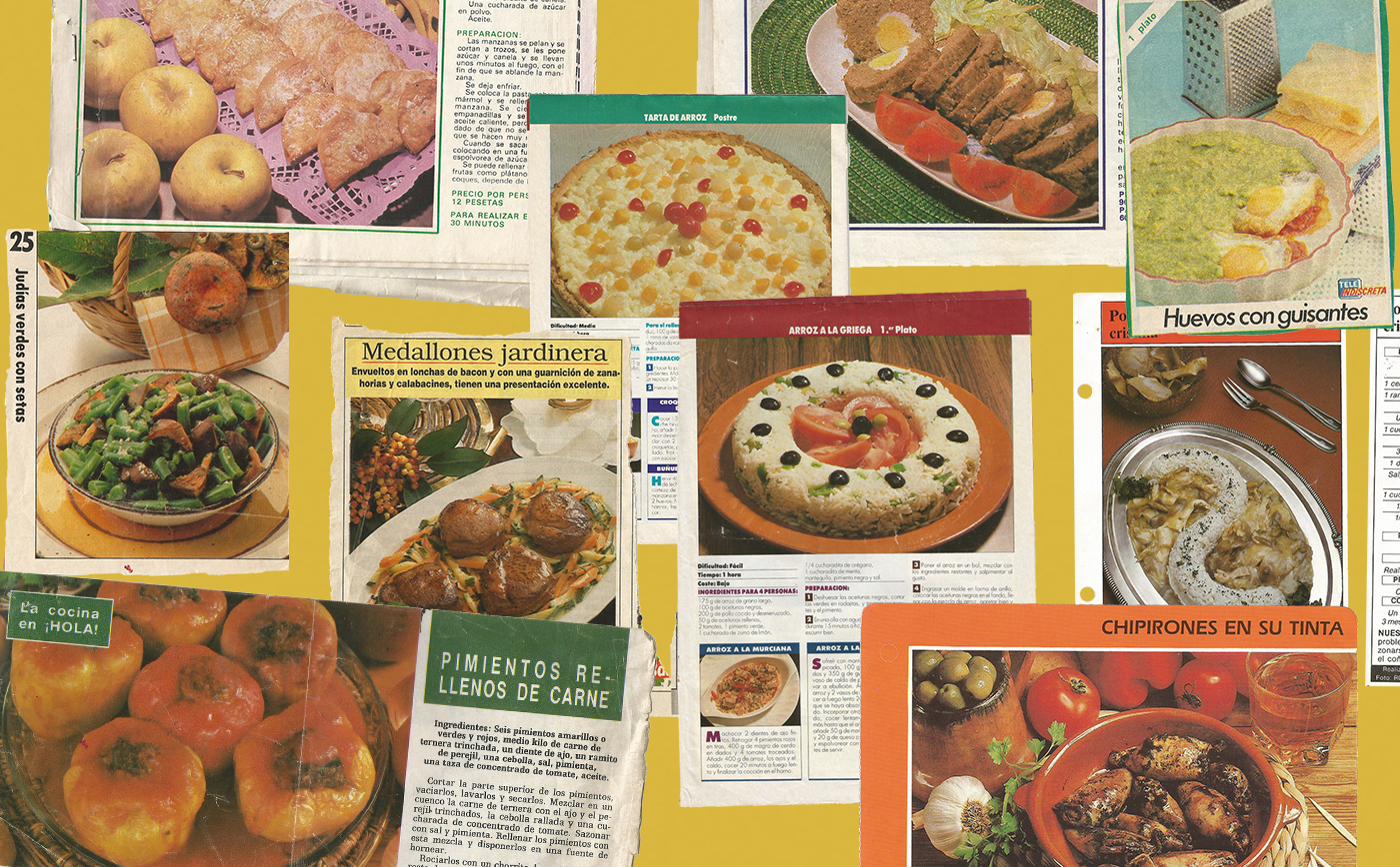 100 Días de recetas: Archivo digital de cocina retro